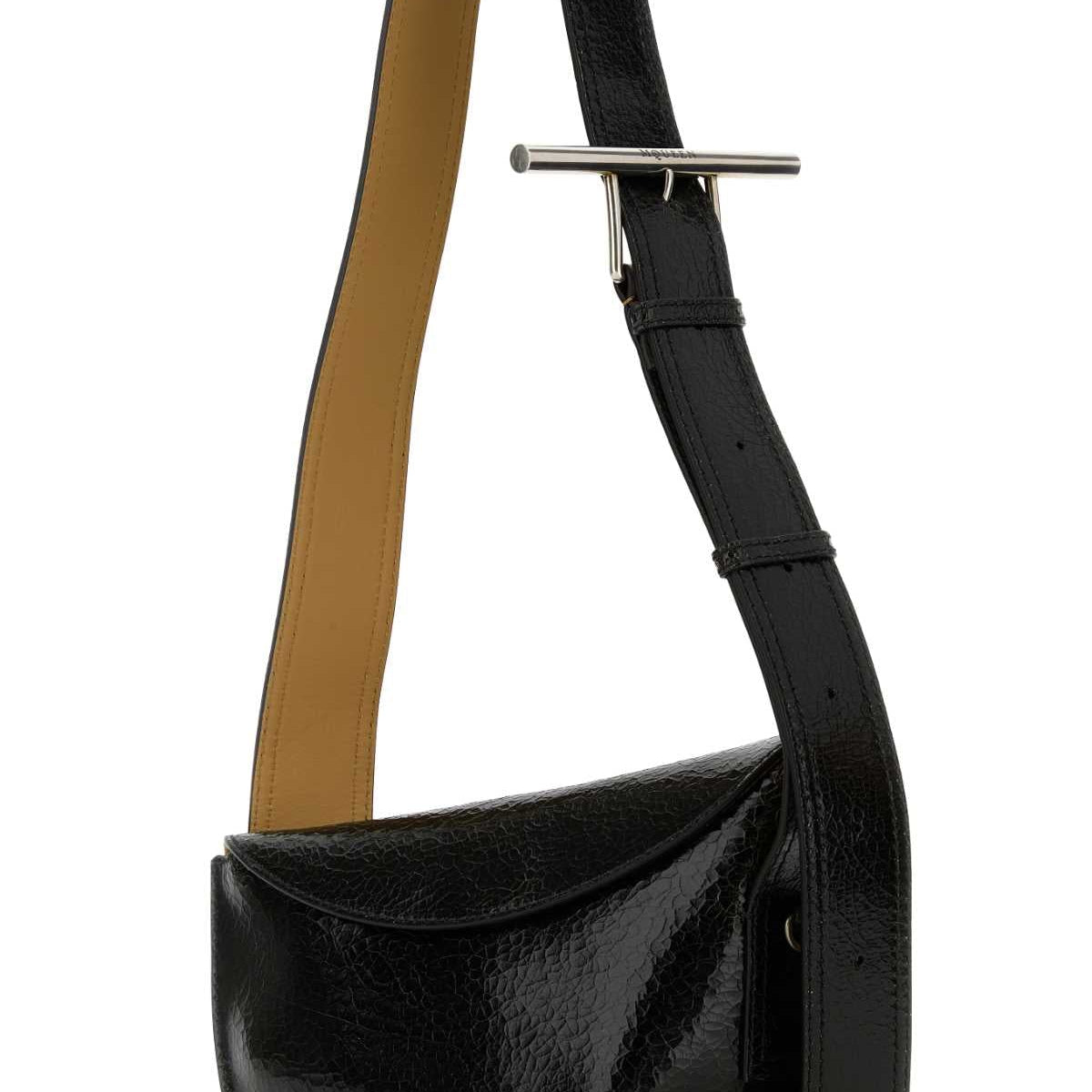 Alexander McQueen Bags? Alexander Mcqueen Men Black Leather Sling Crossbody Bag Elegant Everyday Designer Handbag