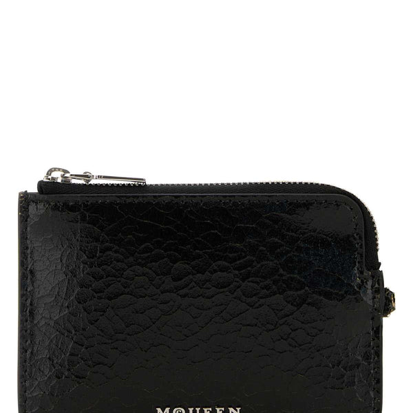 Alexander McQueen wallets luxury designer piece front view