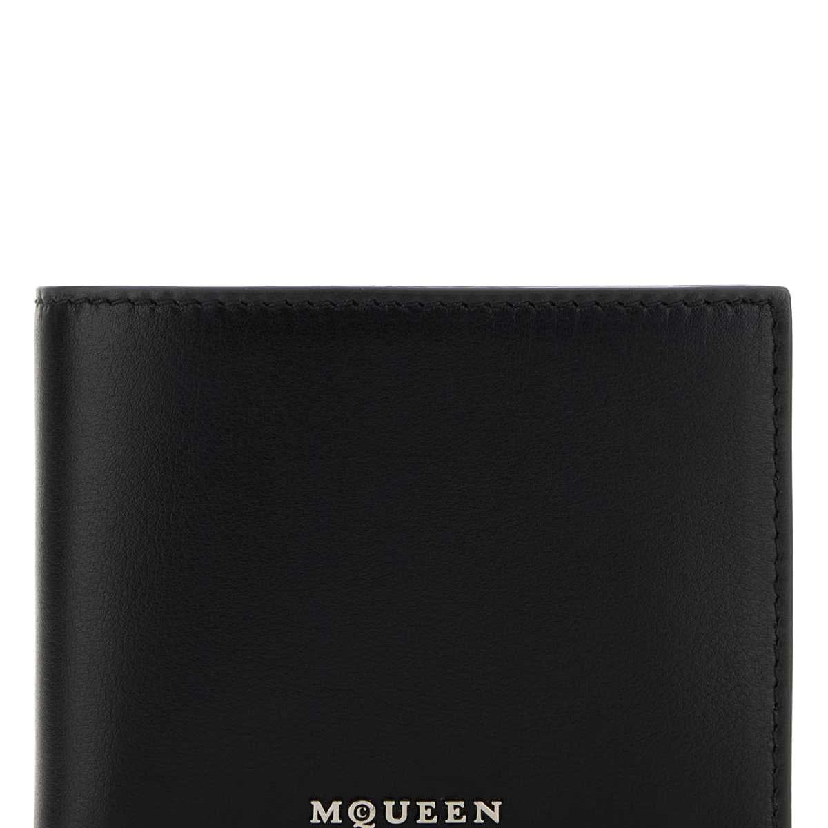 Alexander McQueen wallets luxury designer piece front view
