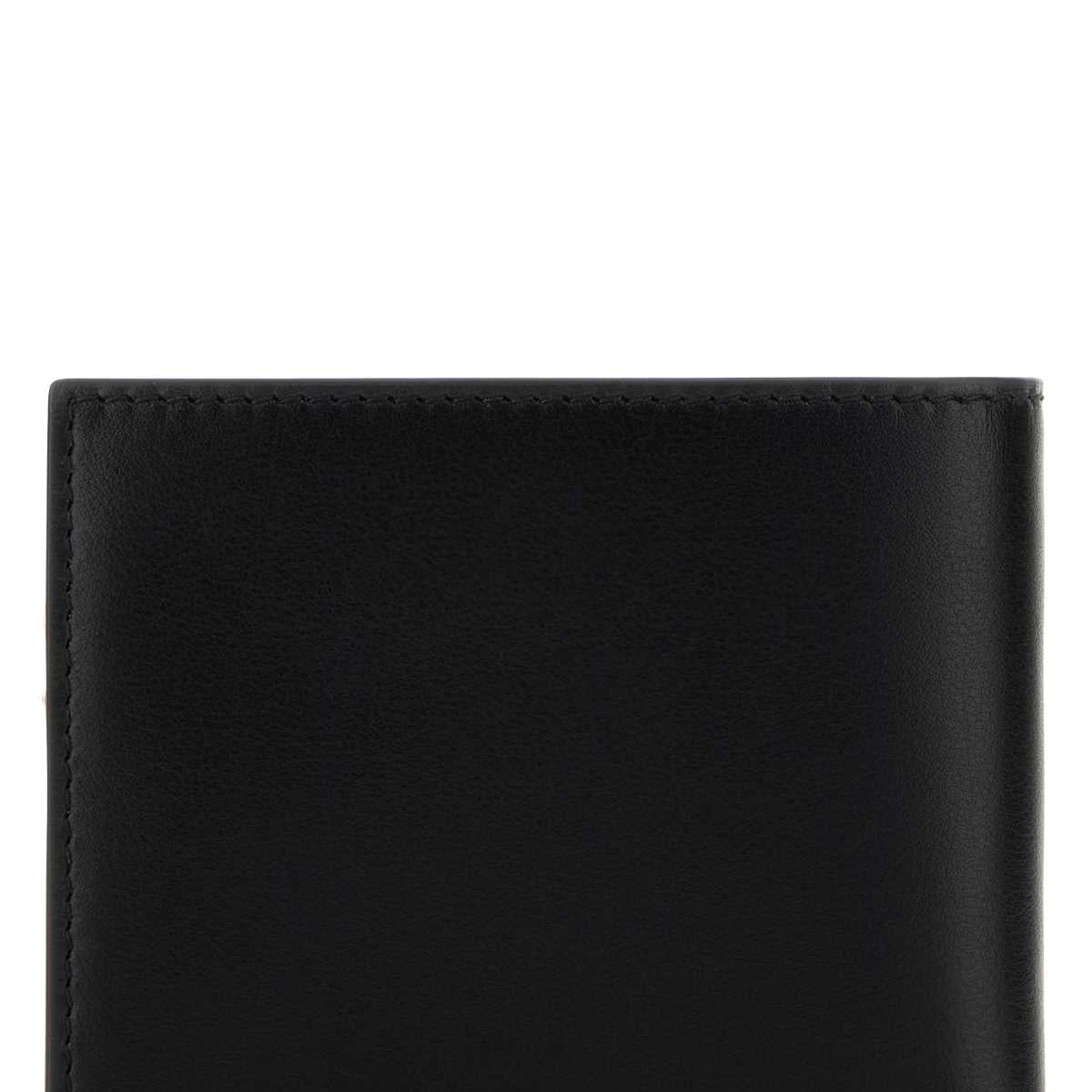 Alexander McQueen Wallets? Alexander Mcqueen Men Black Leather Wallet Compact Luxury Card Wallet