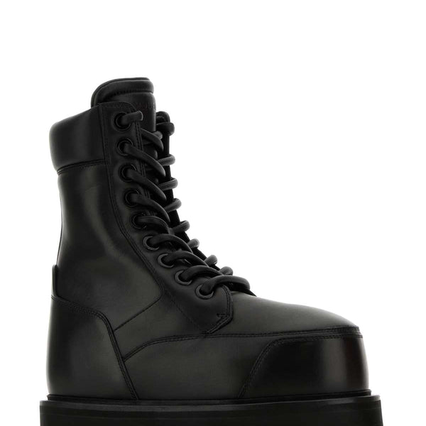 Alexander McQueen premium boots & booties detail and craftsmanship close-up