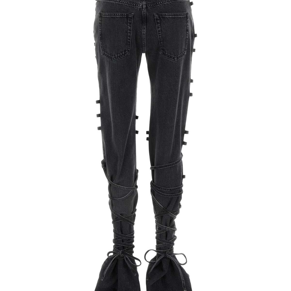 Alexander McQueen premium pants detail and craftsmanship close-up