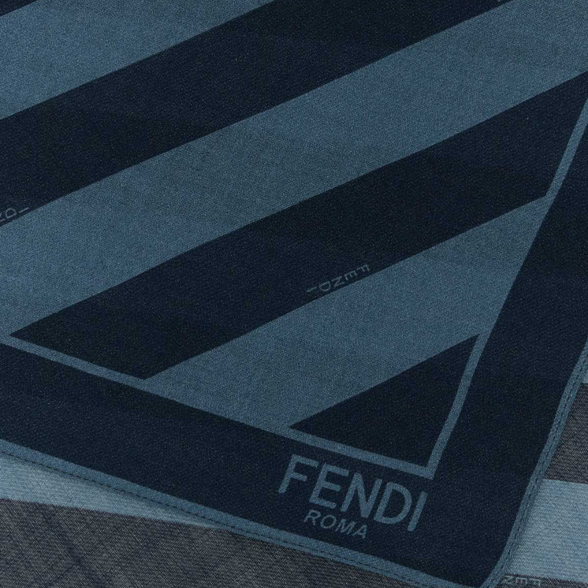 Fendi premium scarves & wraps detail and craftsmanship close-up