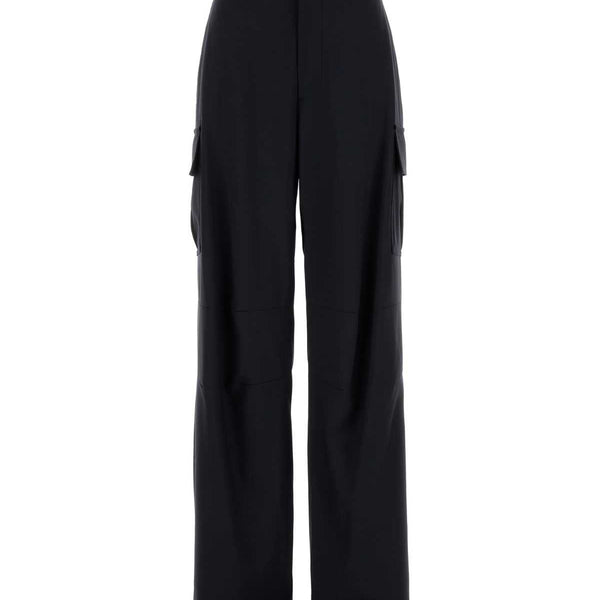 Bottega Veneta Pants? Bottega Veneta Women Midnight Blue Wool Cargo Pant Tailored Everyday Designer Pants