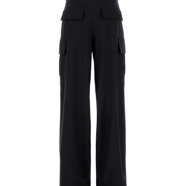 Bottega Veneta Pants? Bottega Veneta Women Midnight Blue Wool Cargo Pant Tailored Everyday Designer Pants