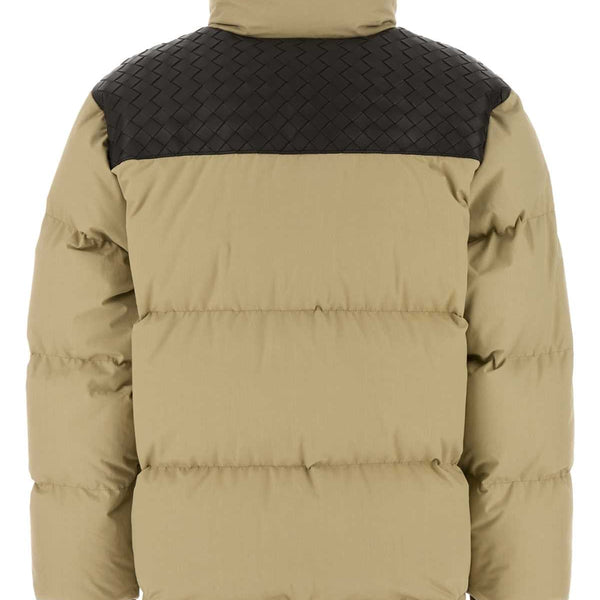 Bottega Veneta Jackets? Bottega Veneta Women Beige Cotton Down Jacket Premium Casual Designer Jacket
