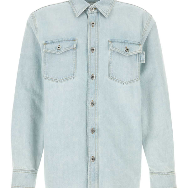Bottega Veneta Tops? Bottega Veneta Men Denim Shirt Elegant Everyday Designer Top