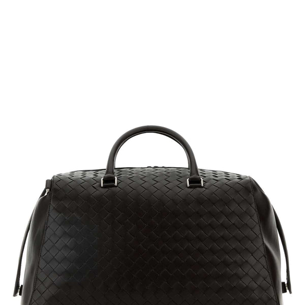 Bottega Veneta Bags? Bottega Veneta Men Dark Brown Weekender Tape Travel Bag Elegant Everyday Designer Handbag