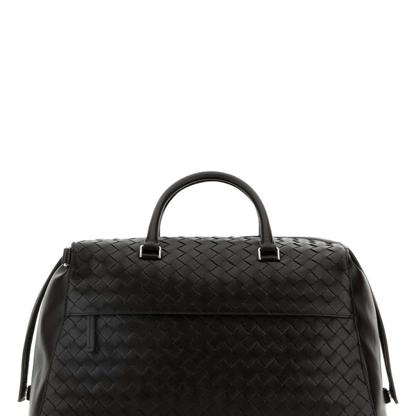 Bottega Veneta Bags? Bottega Veneta Men Dark Brown Weekender Tape Travel Bag Luxury Designer Leather Handbag