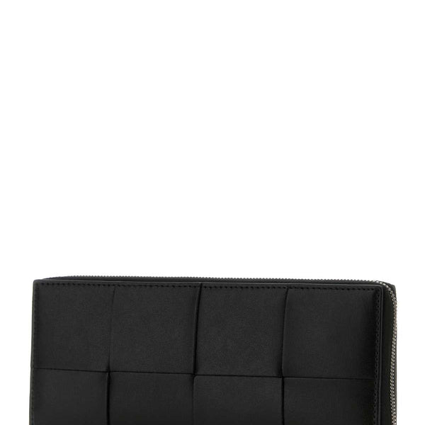 Bottega Veneta premium wallets detail and craftsmanship close-up