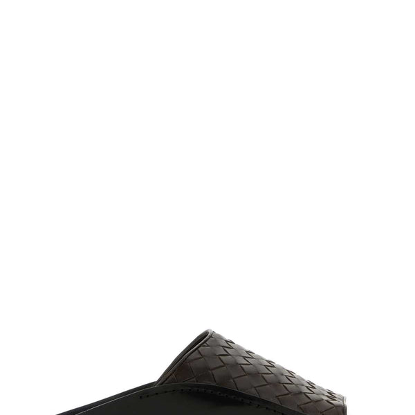 Bottega Veneta Accessories? Bottega Veneta Men Brown Leather Wave Slippers Luxury Designer Fashion Accessory