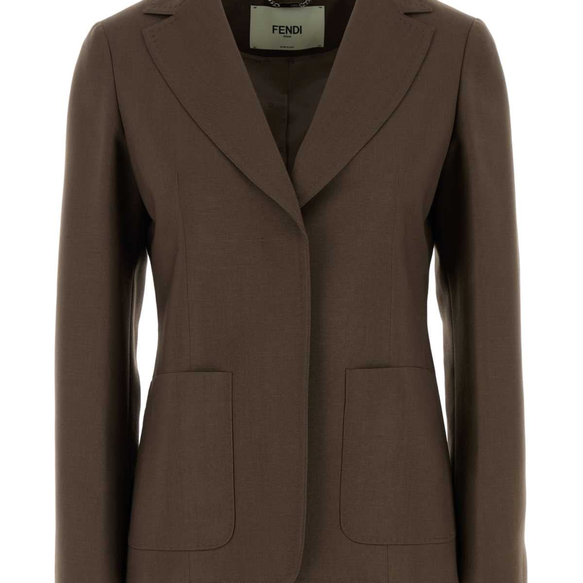 Fendi blouses luxury designer piece front view
