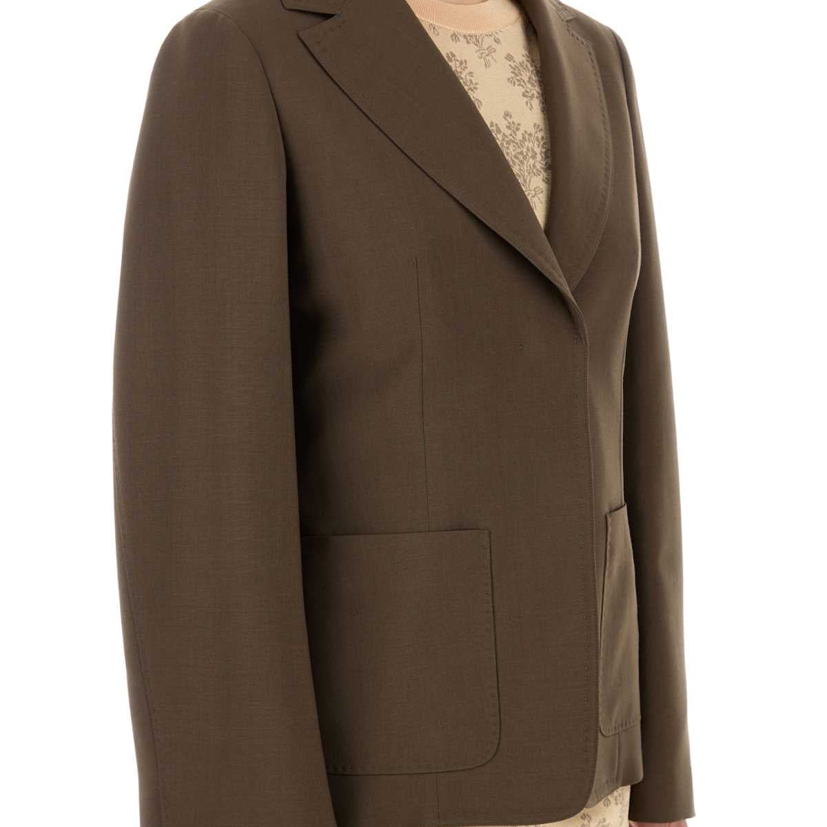 Fendi blouses side profile designer luxury fashion