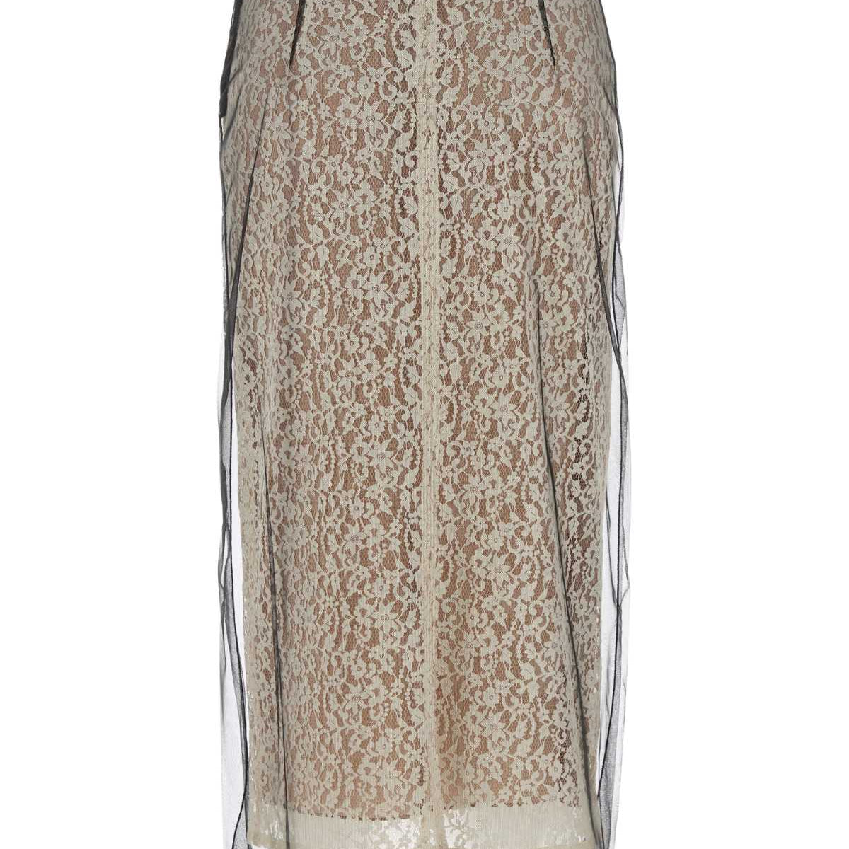 Fendi premium skirts detail and craftsmanship close-up