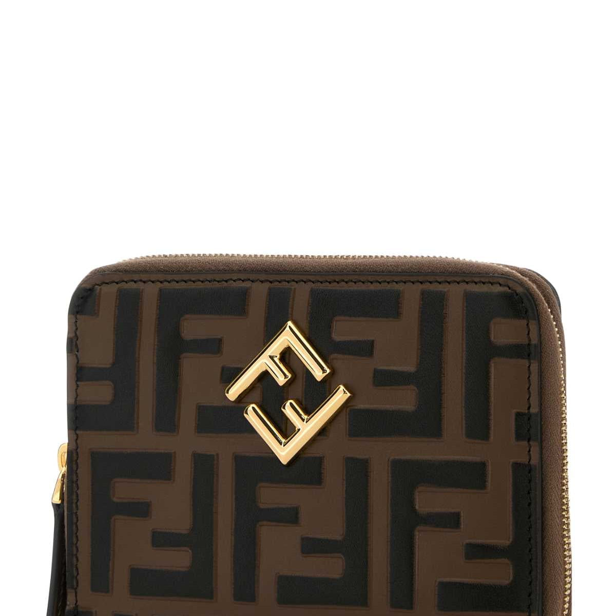 Fendi premium wallets detail and craftsmanship close-up
