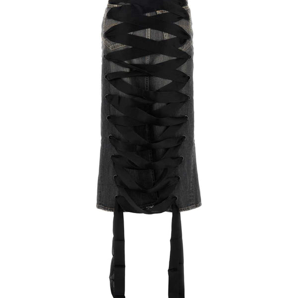 Balenciaga premium skirts detail and craftsmanship close-up
