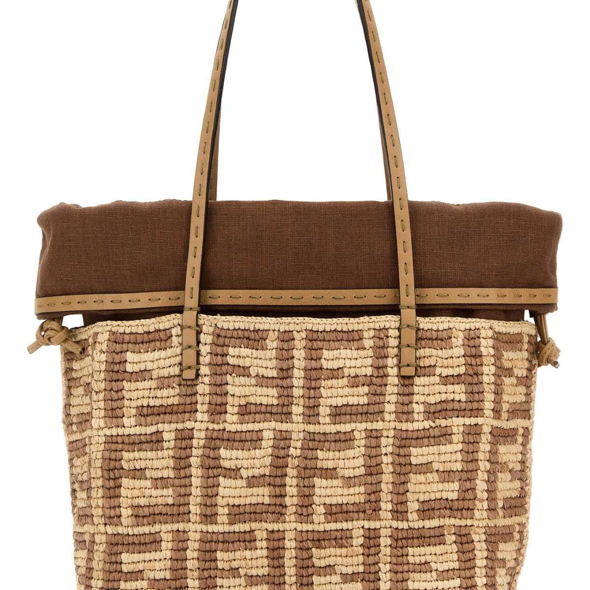 Fendi shoulder bags luxury designer piece front view