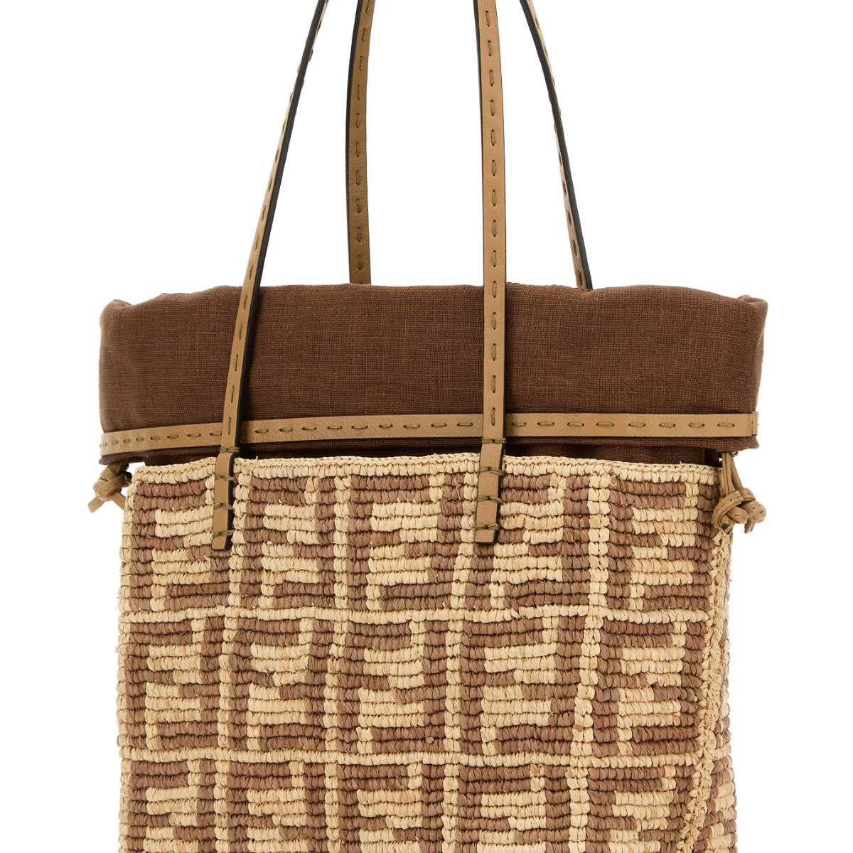 Fendi premium shoulder bags detail and craftsmanship close-up