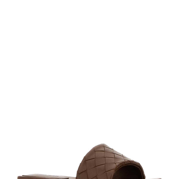 Bottega Veneta Accessories? Bottega Veneta Women Brown Leather Parco Slippers Luxury Designer Fashion Accessory