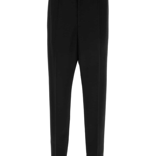 Bottega Veneta Pants? Bottega Veneta Men Black Wool Pant Tailored Everyday Designer Pants