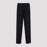 Bottega Veneta premium pants detail and craftsmanship close-up