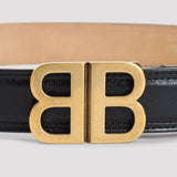 Balenciaga premium belts detail and craftsmanship close-up