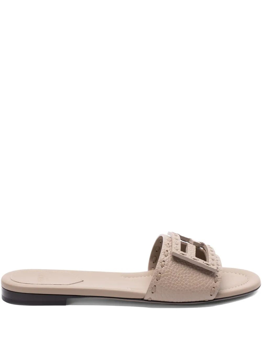 Fendi flats luxury designer piece front view