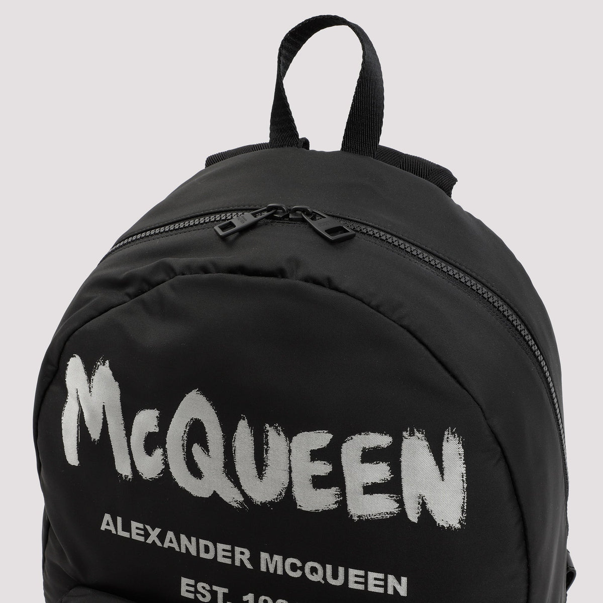 Alexander McQueen Bags? Alexander Mcqueen Graffiti Metropolitan Printed Backpack Men Elegant Everyday Designer Handbag