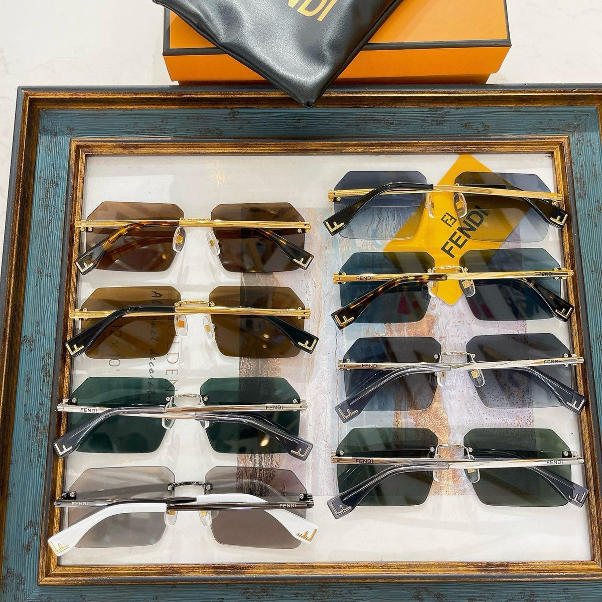 Sunglasses- Fen Sunglasses Luxury Designer UV Sunglasses