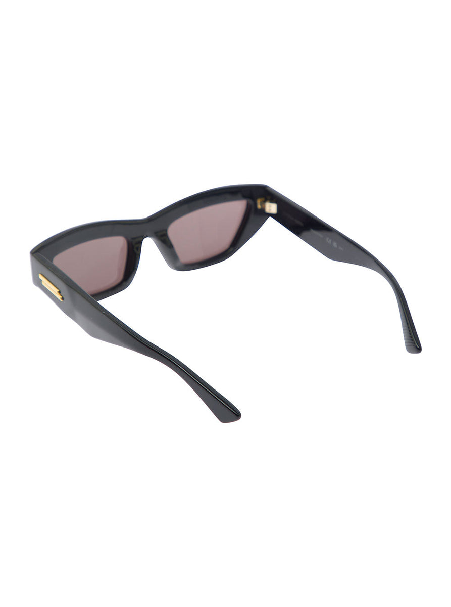 Bottega Veneta Sunglasses? Bottega Veneta Women Black Sunglasses In Ricycled Acetate Luxury Designer UV Sunglasses