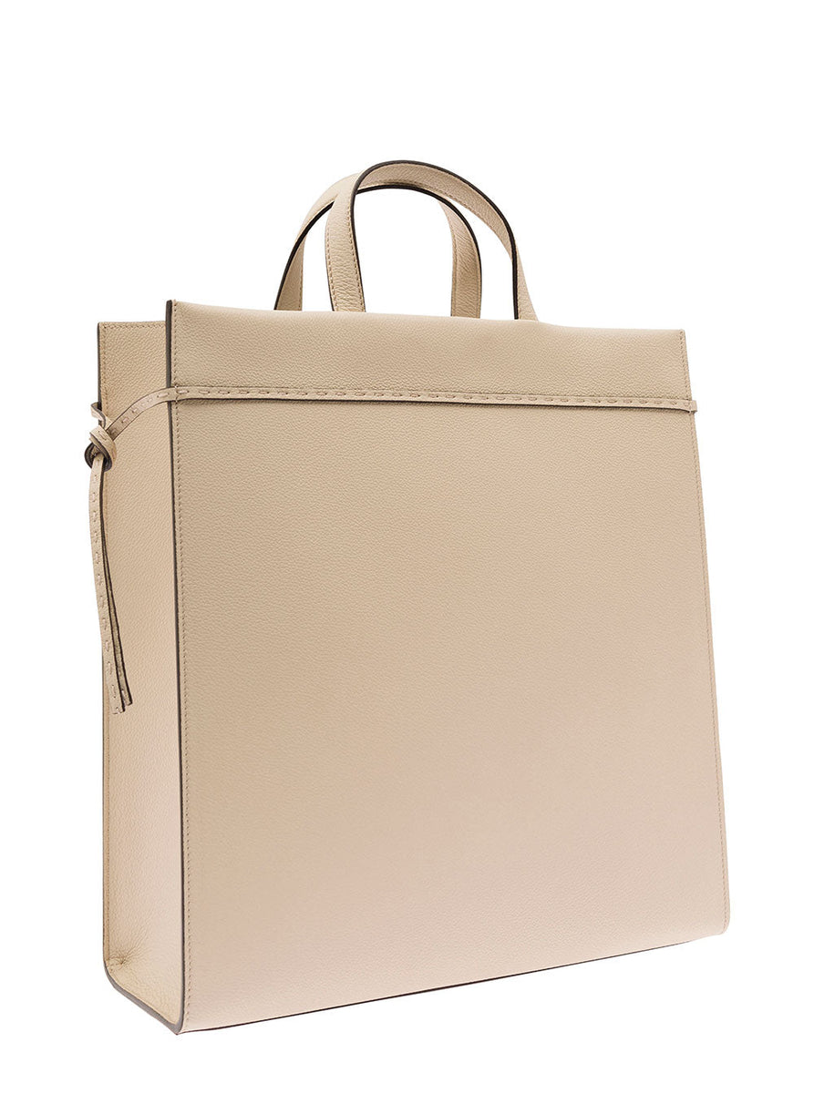Fendi premium totes detail and craftsmanship close-up