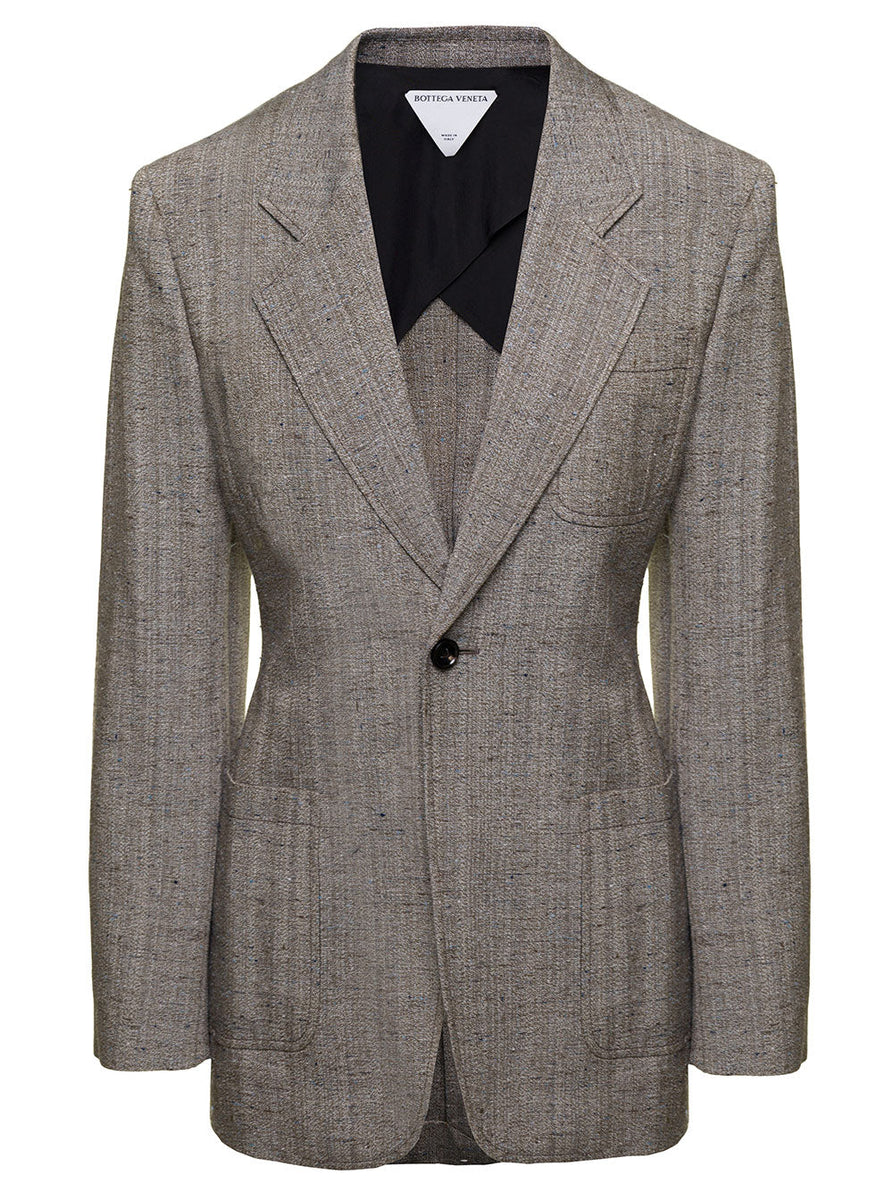 Bottega Veneta jackets luxury designer piece front view