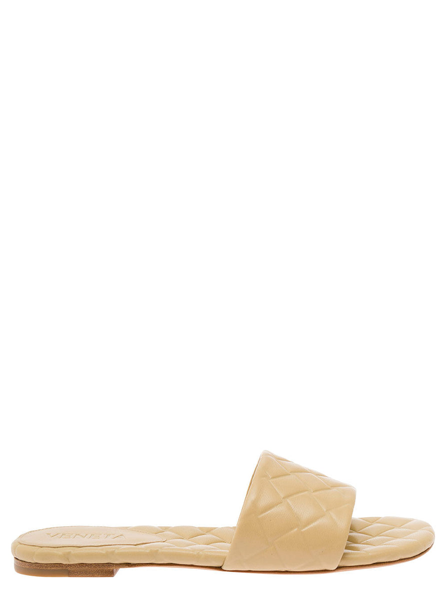 Bottega Veneta flats luxury designer piece front view