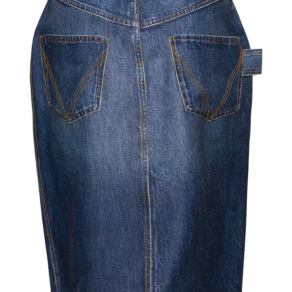 Bottega Veneta premium skirts detail and craftsmanship close-up