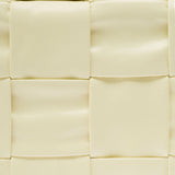 Close-up of Bottega Veneta cross body bags hardware and fine stitching