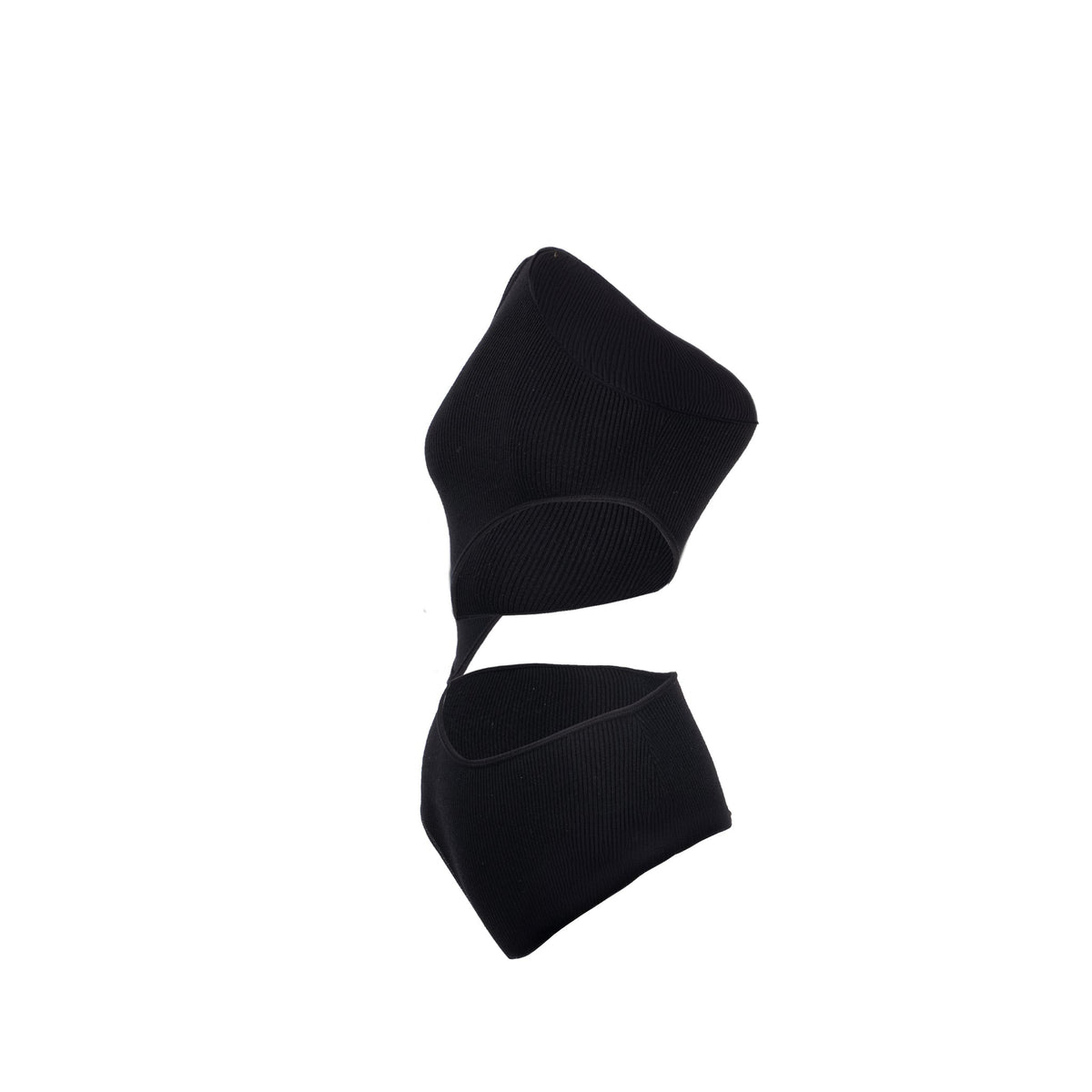 Celine Accessories? Celine Size XS One Shoulder Underpinning Wool Polyamide Black Luxury Designer Fashion Accessory