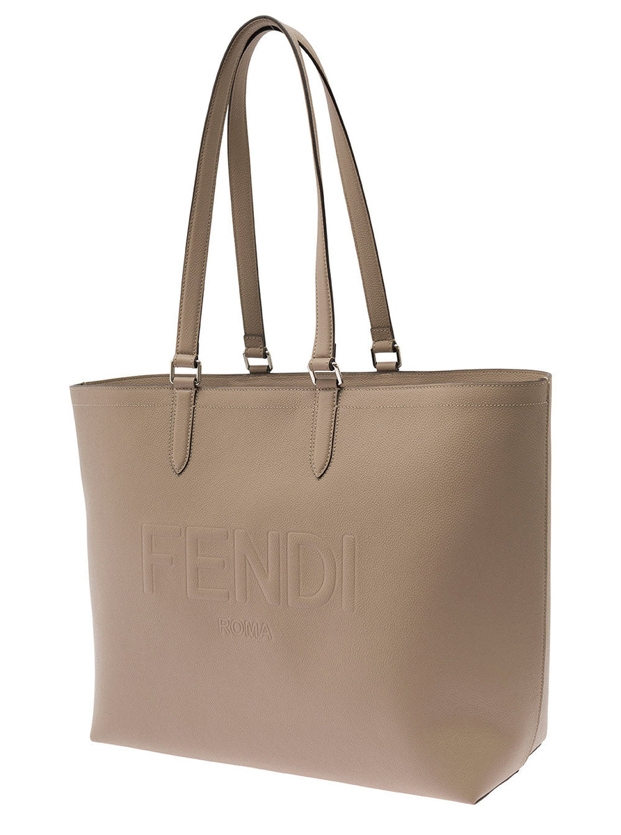 Fendi premium totes detail and craftsmanship close-up