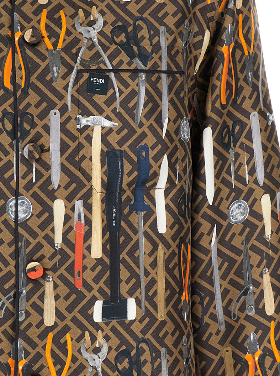 Fendi blouses side profile designer luxury fashion
