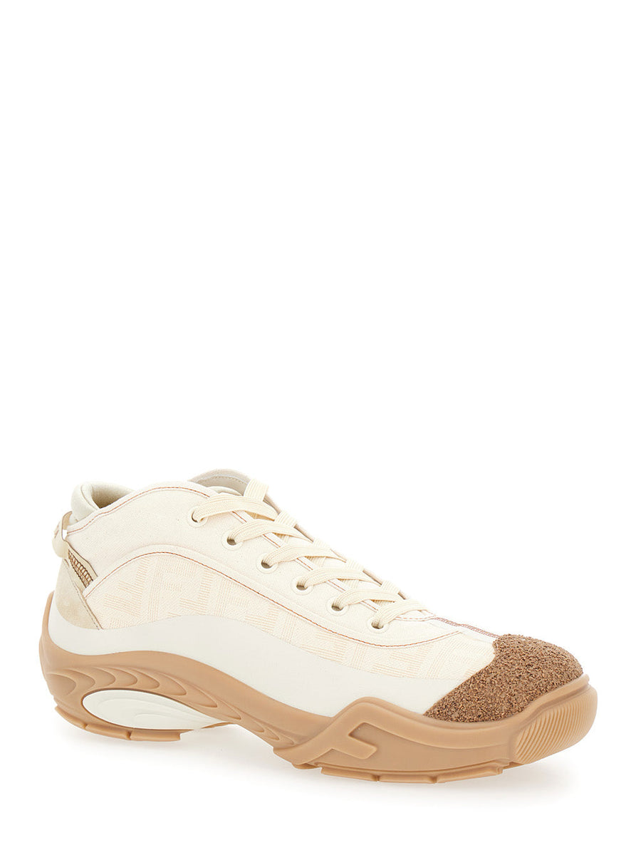Fendi premium athletic detail and craftsmanship close-up