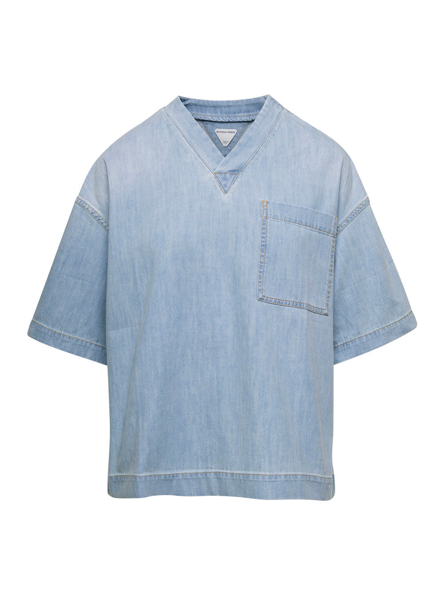 Bottega Veneta tee shirts luxury designer piece front view