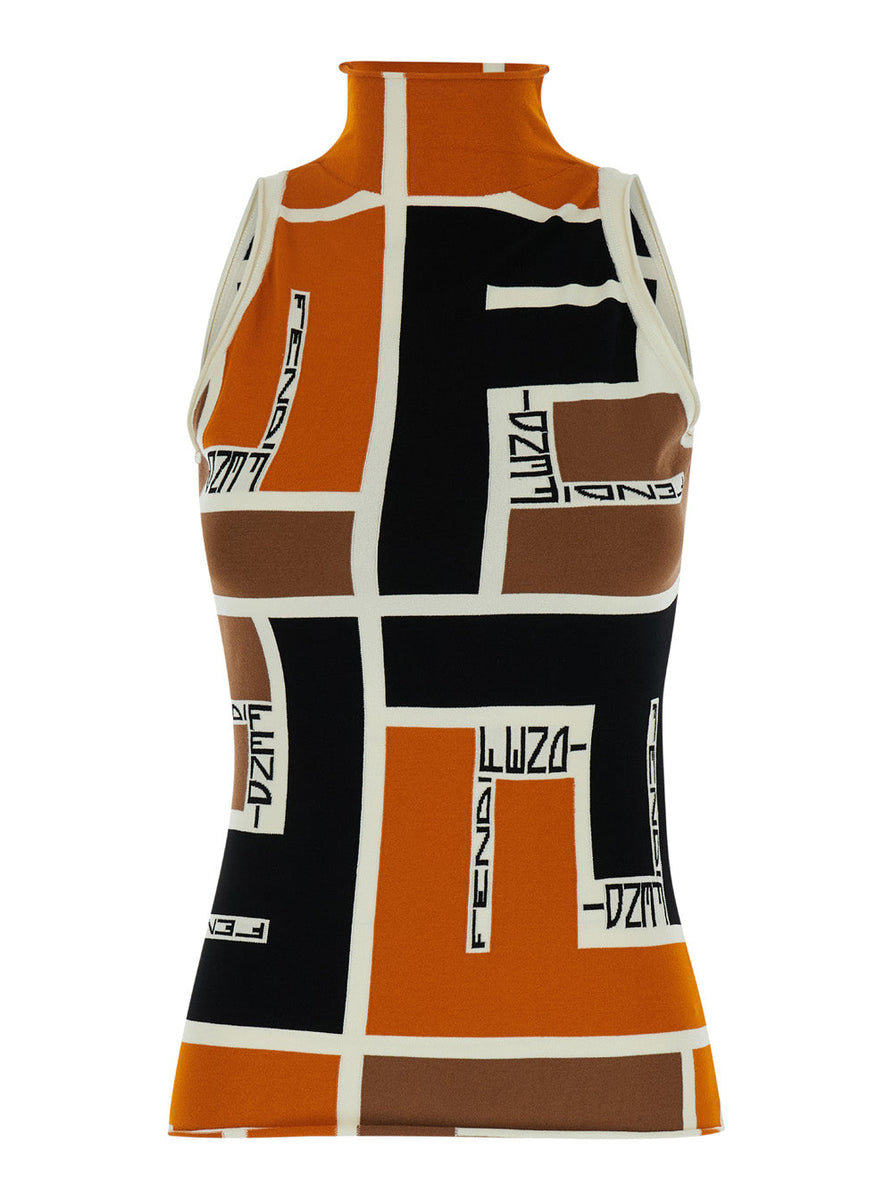 Fendi tee shirts luxury designer piece front view