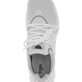 Close-up of Fendi athletic hardware and fine stitching