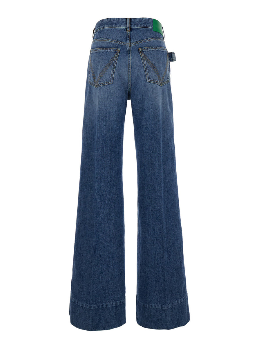 Bottega Veneta premium pants detail and craftsmanship close-up