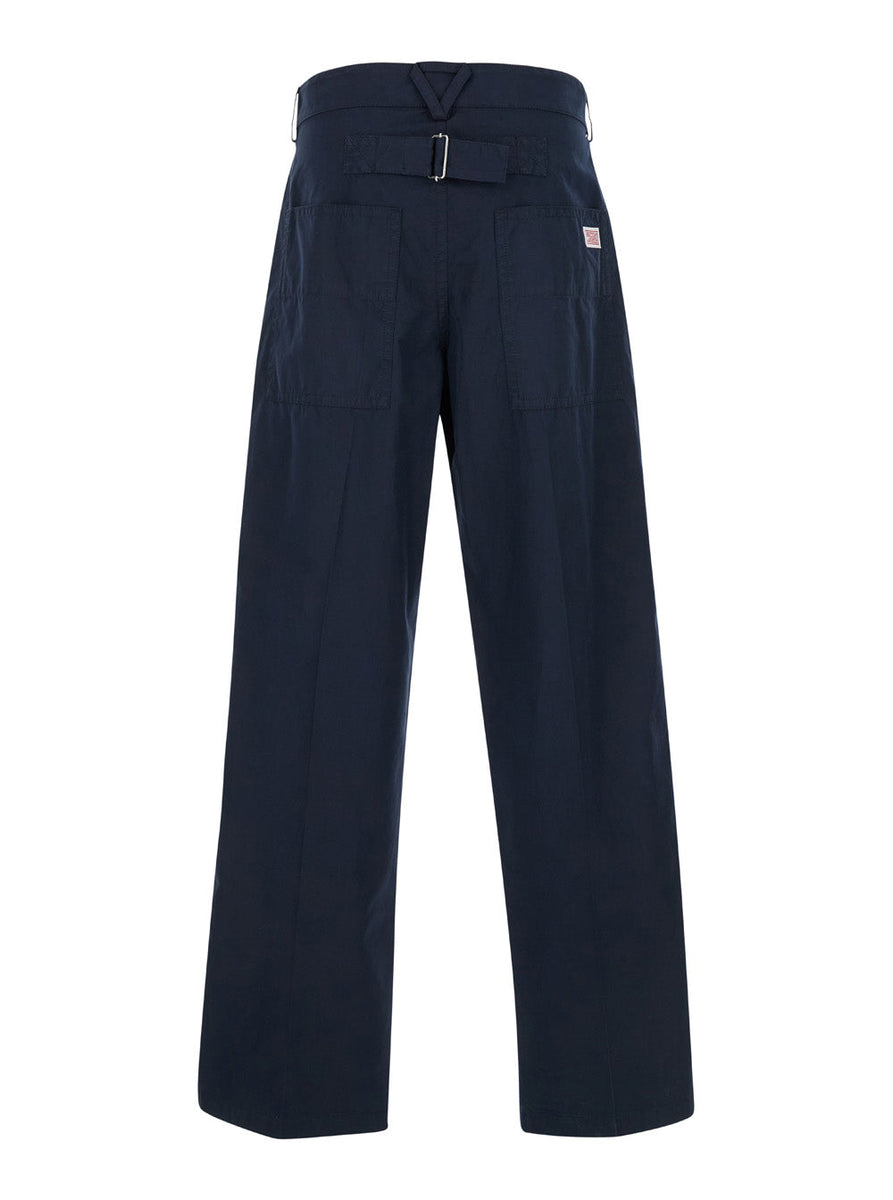 Bottega Veneta premium pants detail and craftsmanship close-up