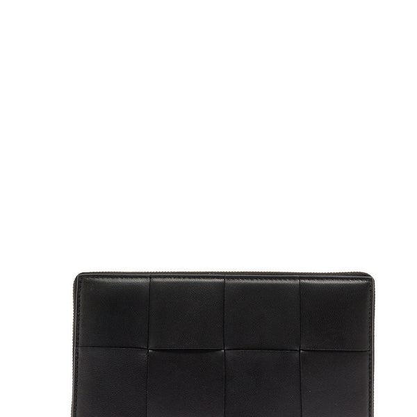 Bottega Veneta Wallets? Bottega Veneta Women Black Intreccio Nappa Leather Wallet Bottega Veneta Woman Compact Luxury Card Wallet