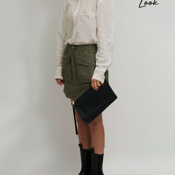 Bottega Veneta clutches lifestyle shot premium designer piece