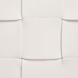 Close-up of Bottega Veneta cross body bags hardware and fine stitching