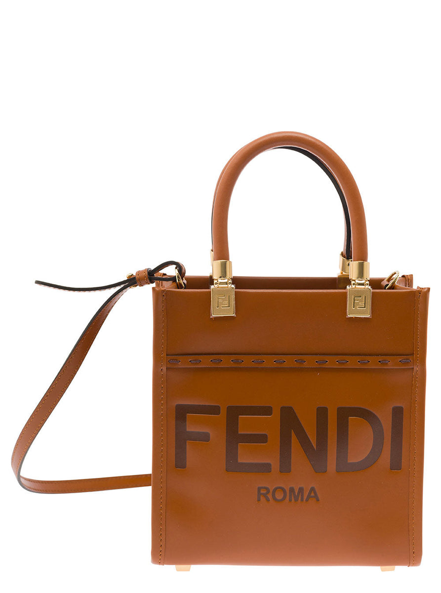 Fendi shoulder bags luxury designer piece front view