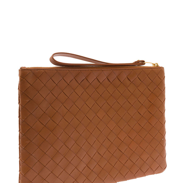 Bottega Veneta premium clutches detail and craftsmanship close-up