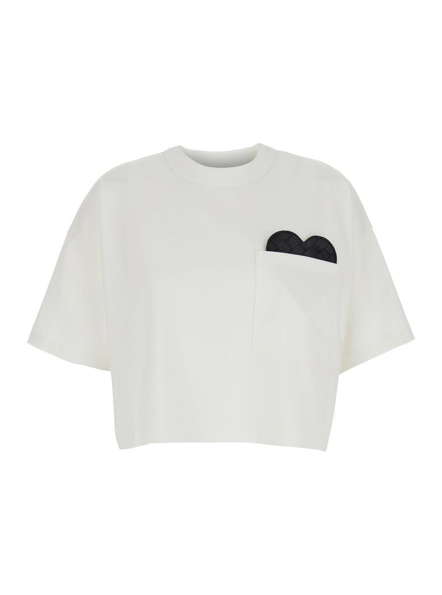 Bottega Veneta tee shirts luxury designer piece front view